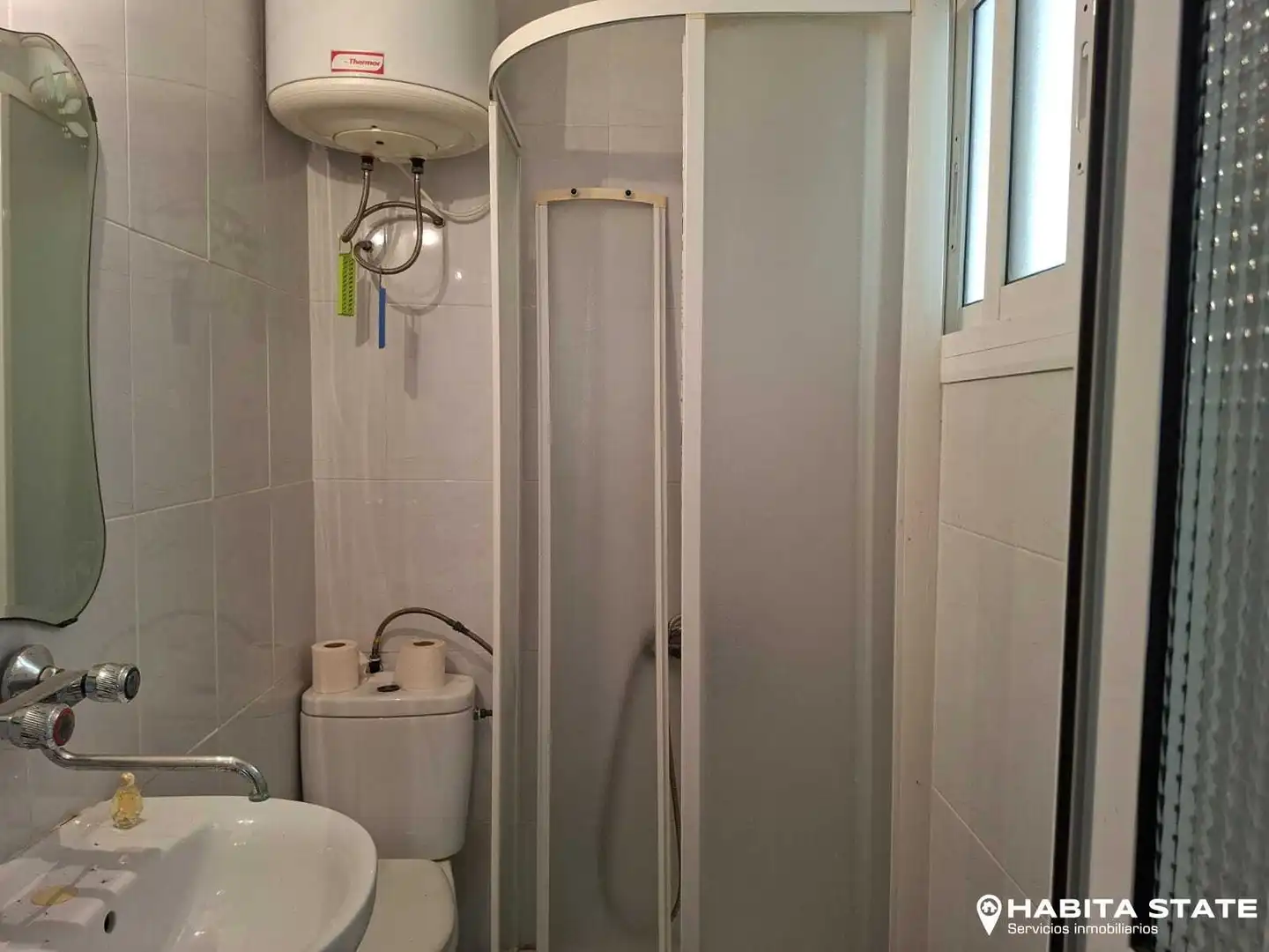 Baño de Casa adosada en venta en Purchena con Amueblado, Lavadora y Balcón