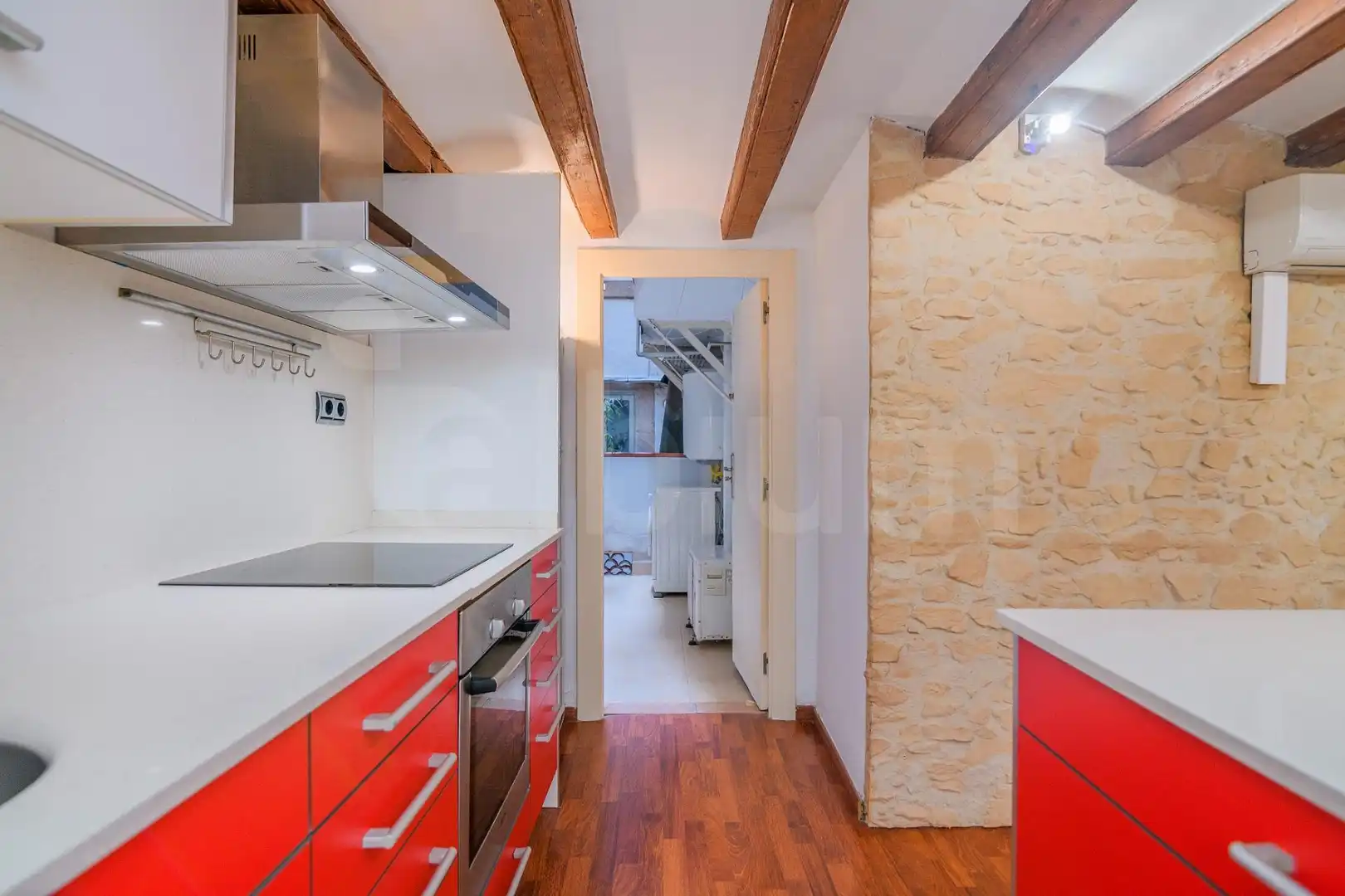 Cocina de Piso en venta en Barcelona con Aire acondicionado y Parquet