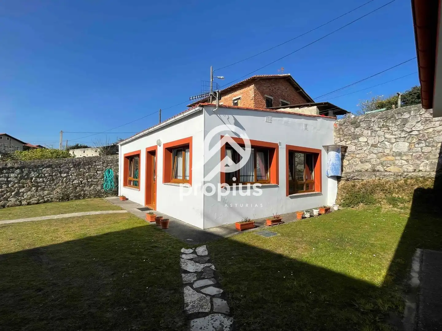 Exterior view of Houses for sale in Llanes  with Heating, Private garden and Terrace