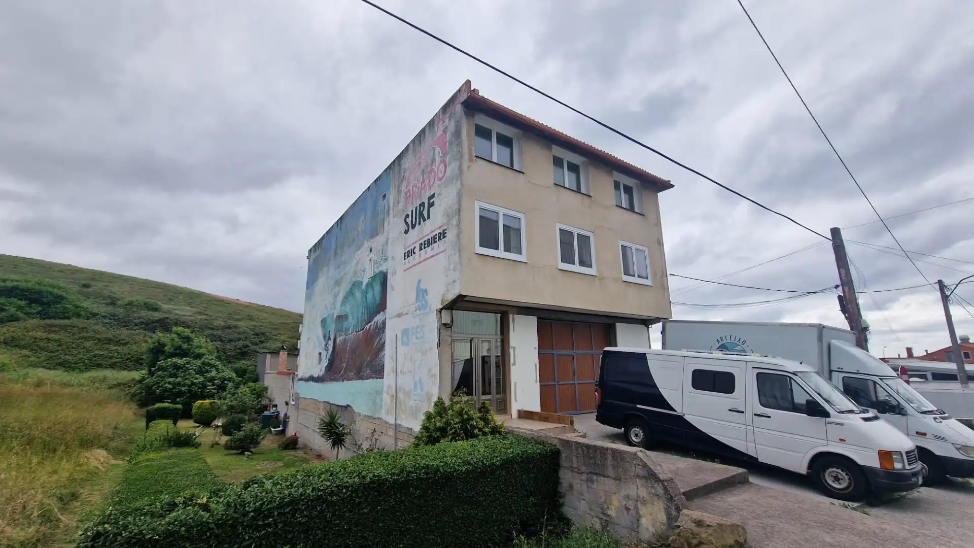 Vista exterior de Piso en venta en Arteixo con Calefacción, Amueblado y Horno