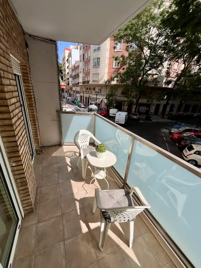 Terrasse von Wohnung zur Miete in Valencia mit Klimaanlage, Heizung und Terrasse