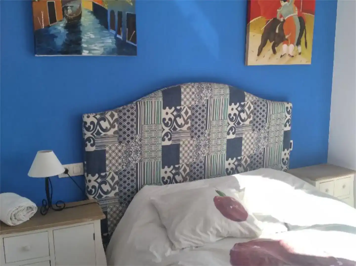 Schlafzimmer von Dachboden zur Miete in Chilches / Xilxes mit Klimaanlage und Möbliert