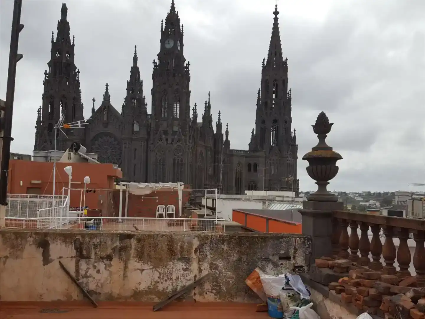 Vista exterior de Casa adosada en venda en Arucas