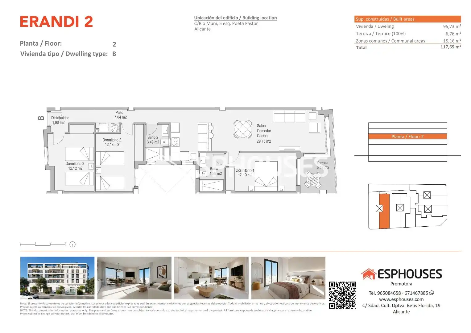 Apartament amb terrassa en venda a Rio Muni 5, imagen 11