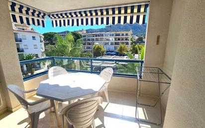 Exterior view of Flat for sale in L'Alfàs del Pi  with Air Conditioner, Terrace and Swimming Pool