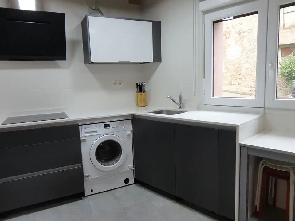 Kitchen of Houses for sale in Salas de los Infantes  with Heating and Furnished