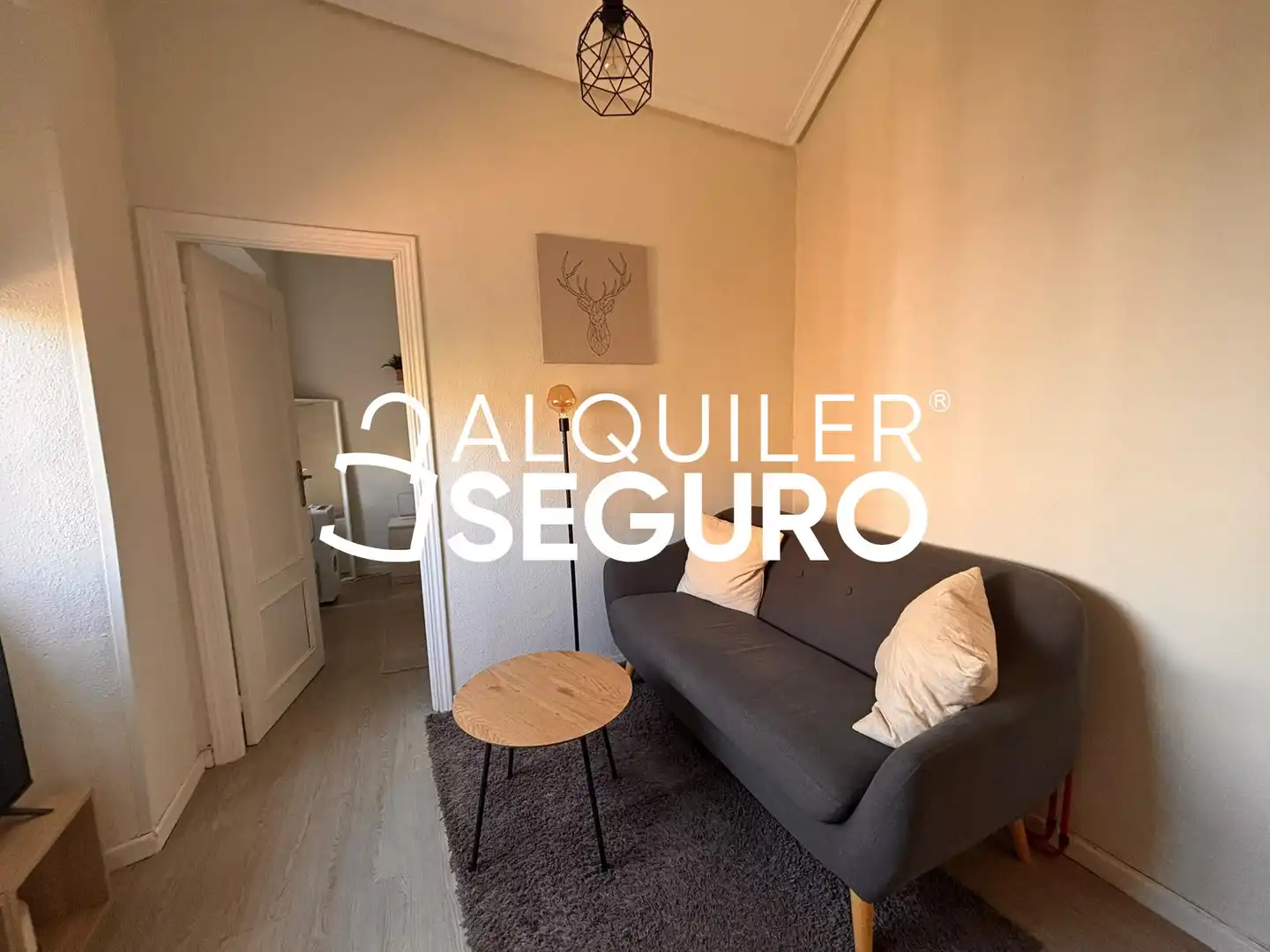 Sala d'estar de Pis de lloguer en Majadahonda amb Calefacció i Moblat