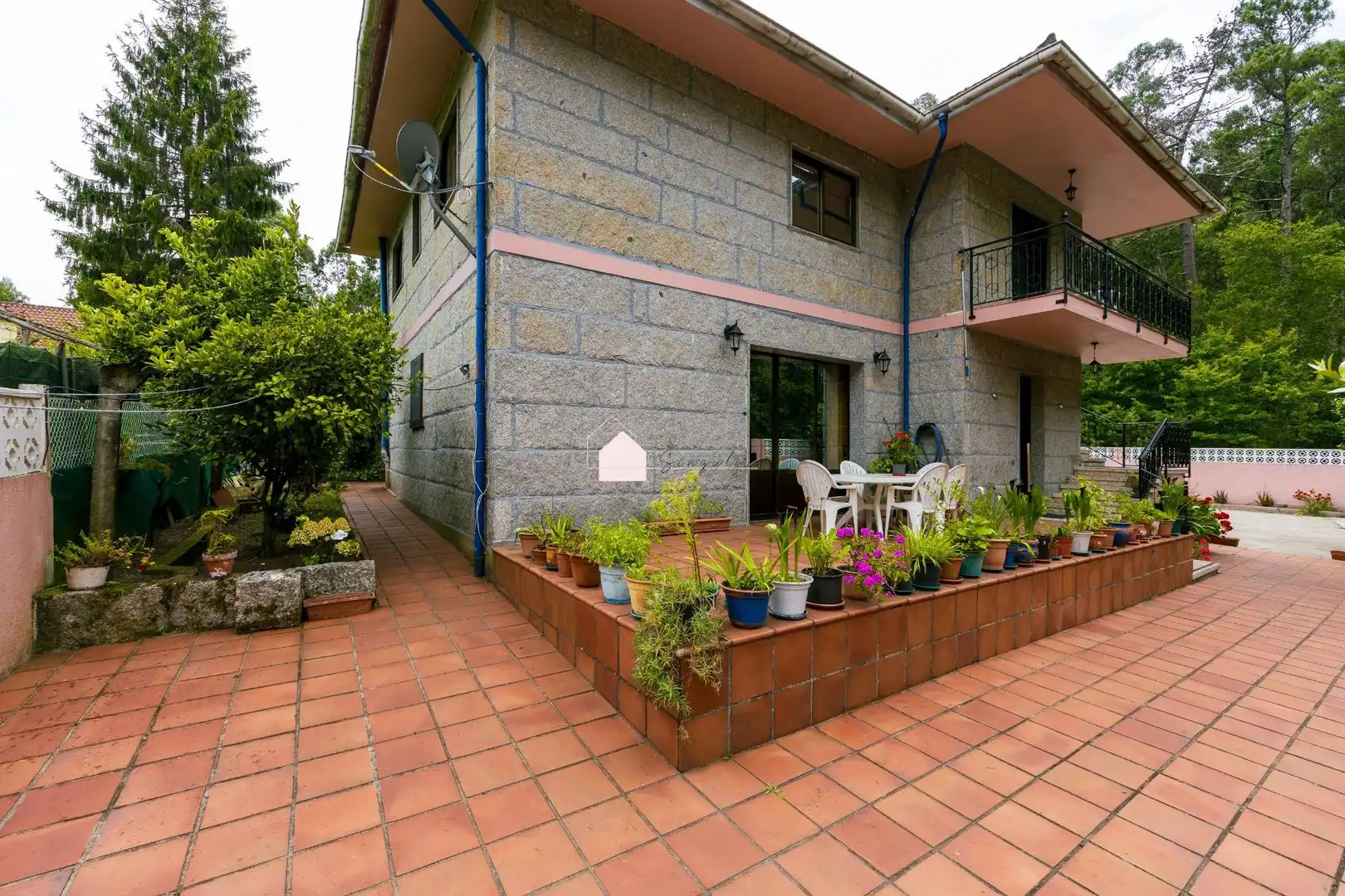 Terraza de Casa o chalet en venta en Gondomar con Calefacción, Jardín privado y Trastero