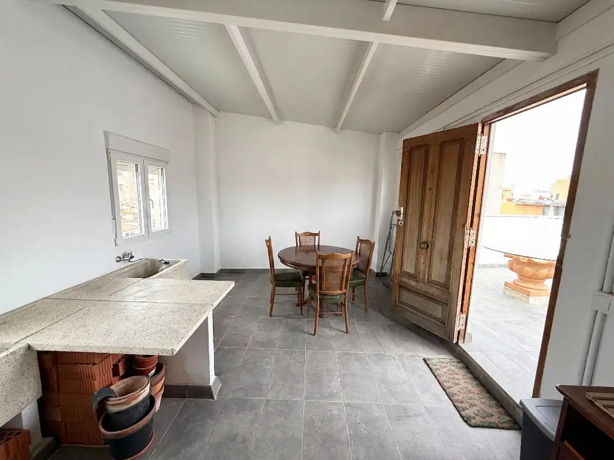 Cuina de Casa o xalet de lloguer en Alboraya amb Aire condicionat, Moblat i Rentadora
