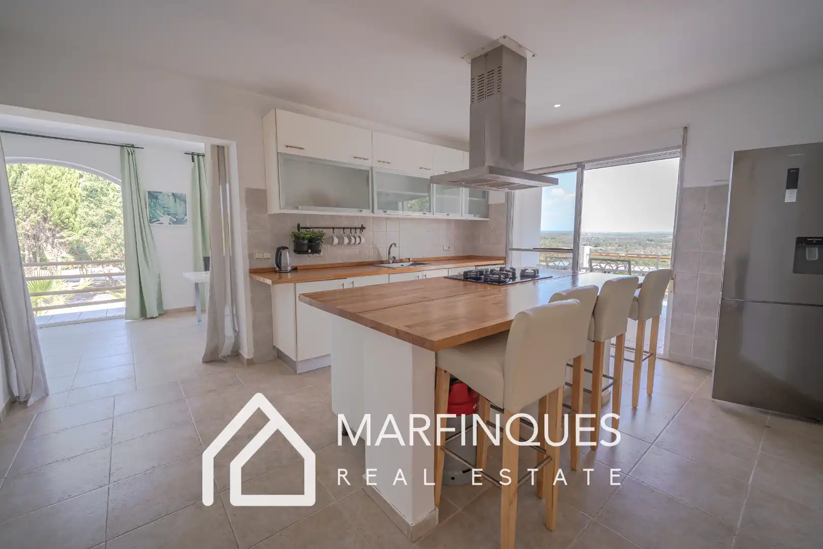 Cocina de Casa o chalet en venta en Càlig con Aire acondicionado, Calefacción y Jardín privado