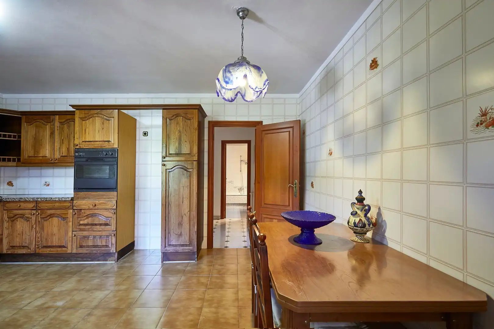Cocina de Casa o chalet en venta en Sant Fost de Campsentelles con Calefacción, Jardín privado y Terraza