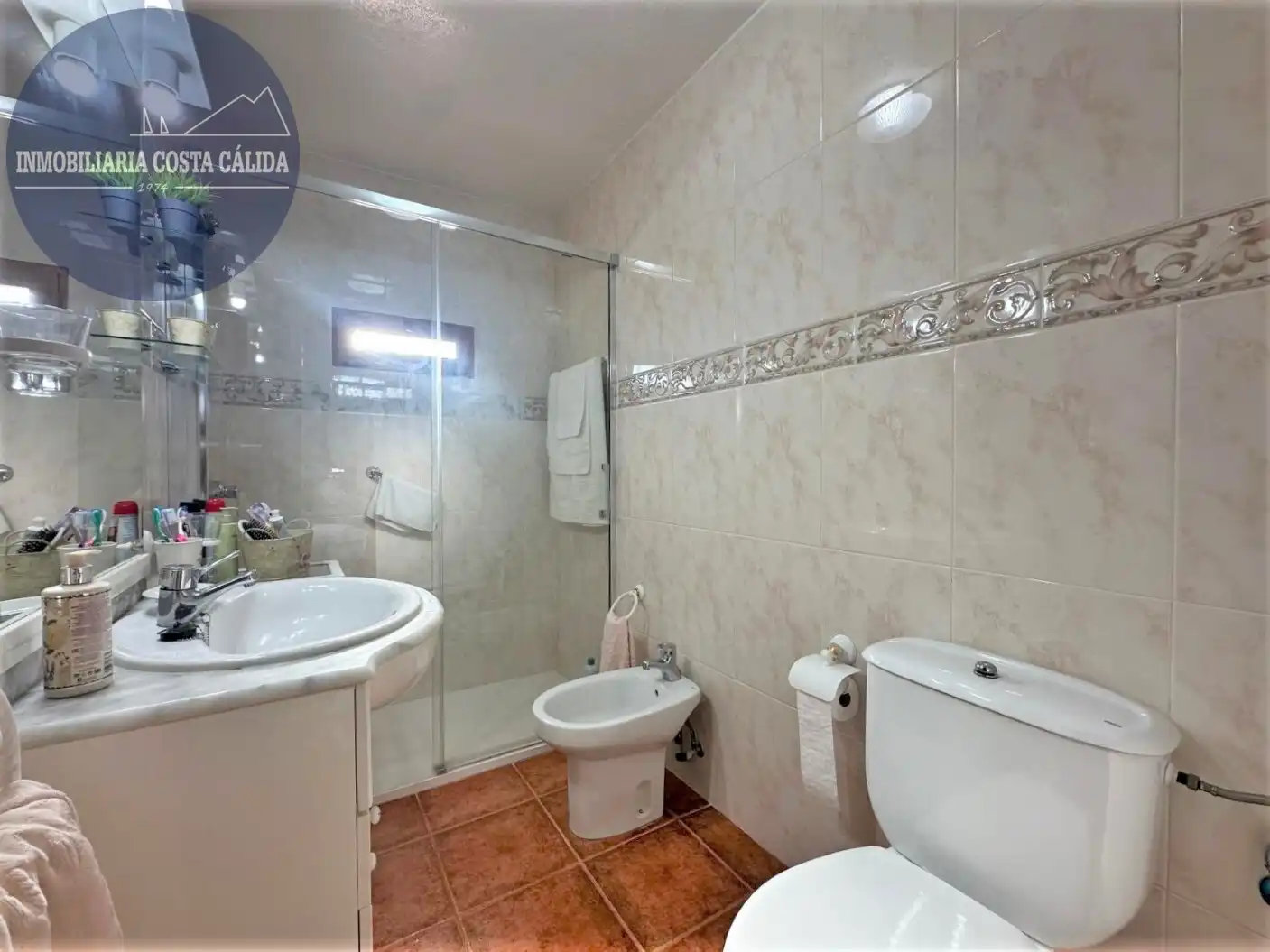 Baño de Finca rústica en venta en Águilas con Aire acondicionado, Calefacción y Jardín privado