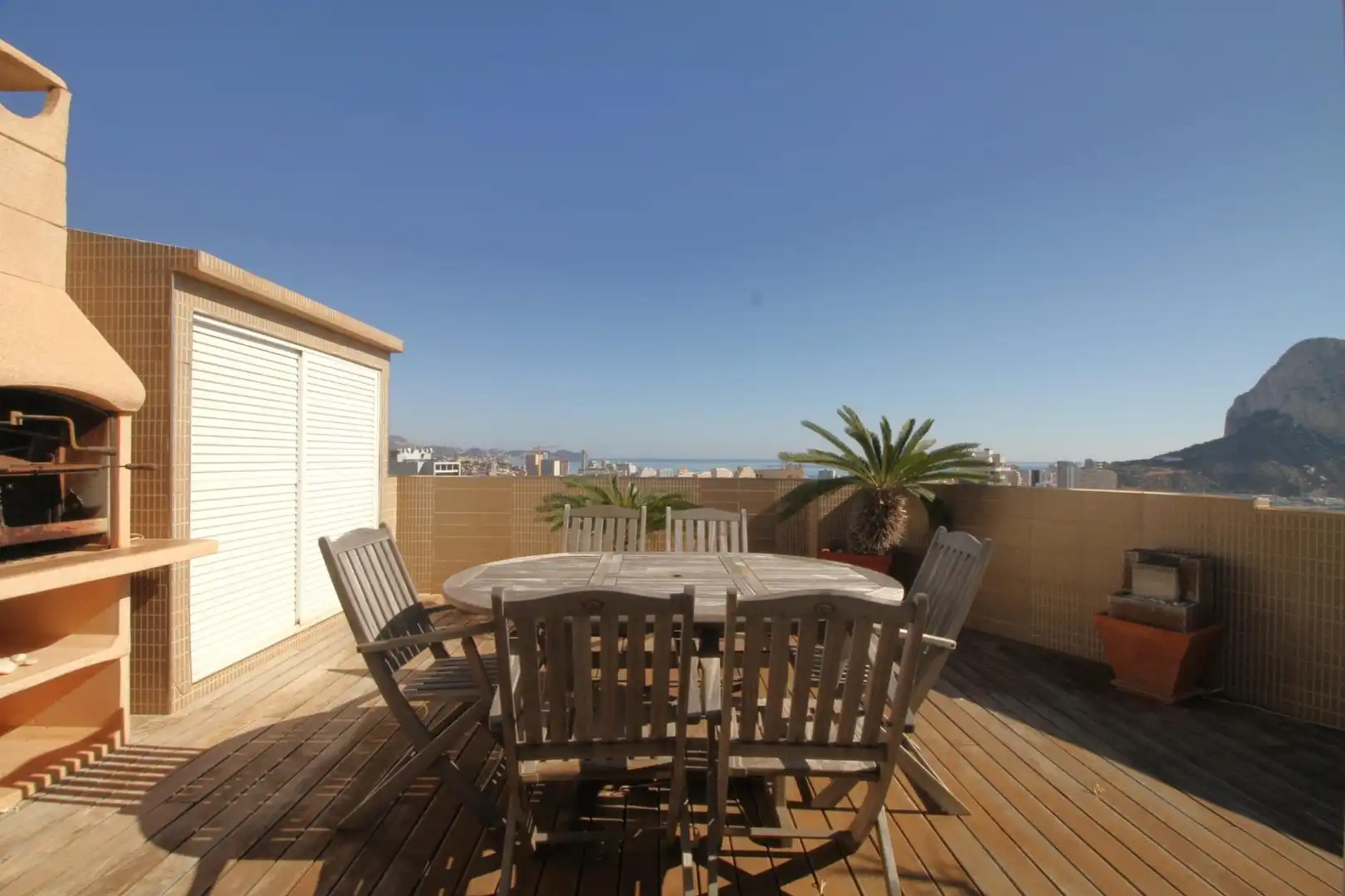Terrace of Apartments for sale in Calpe / Calp  with Air Conditioner, Heating and Private garden