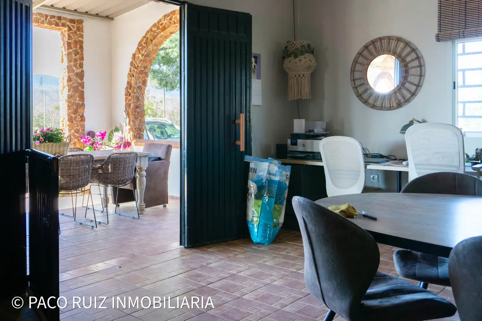 Finca rústica en venta en Tabernas con Aire acondicionado, Jardín privado y Terraza