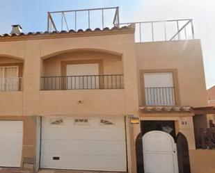 Exterior view of Single-family semi-detached for sale in Roquetas de Mar