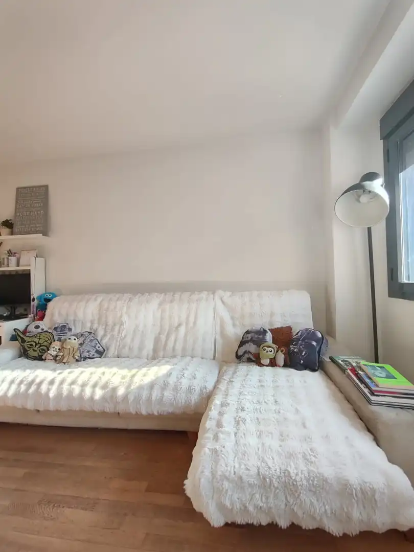 Sala de estar de Piso en venta en Madrid