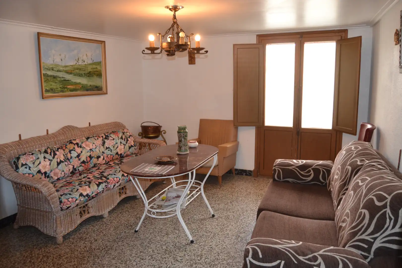 Sala de estar de Dúplex en venta en Jasa con Jardín privado, Terraza y Trastero