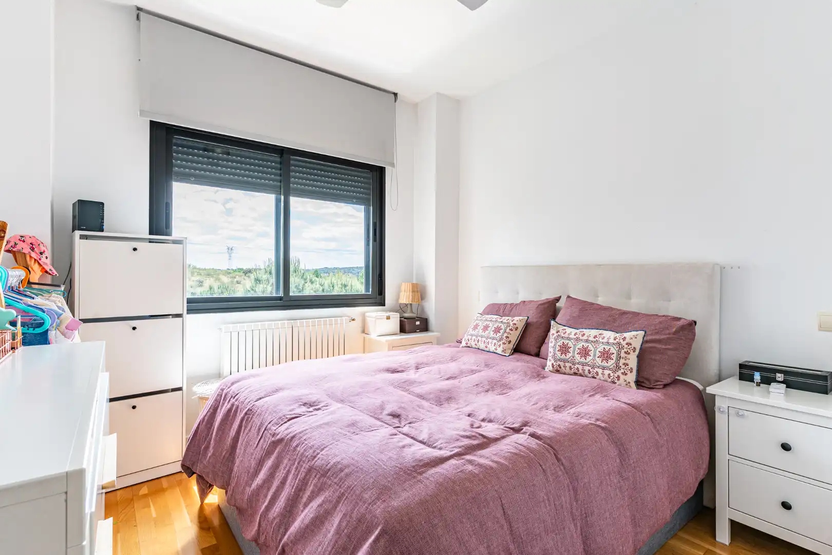 Schlafzimmer von Wohnung zum Verkauf in Las Rozas de Madrid mit Klimaanlage, Heizung und Parkett