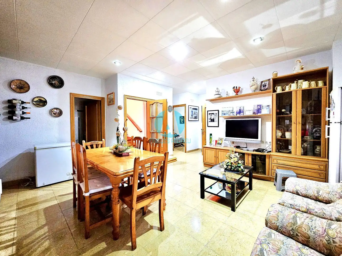 Sala d'estar de Casa o xalet en venda en Dosrius amb Aire condicionat, Jardí privat i Terrassa
