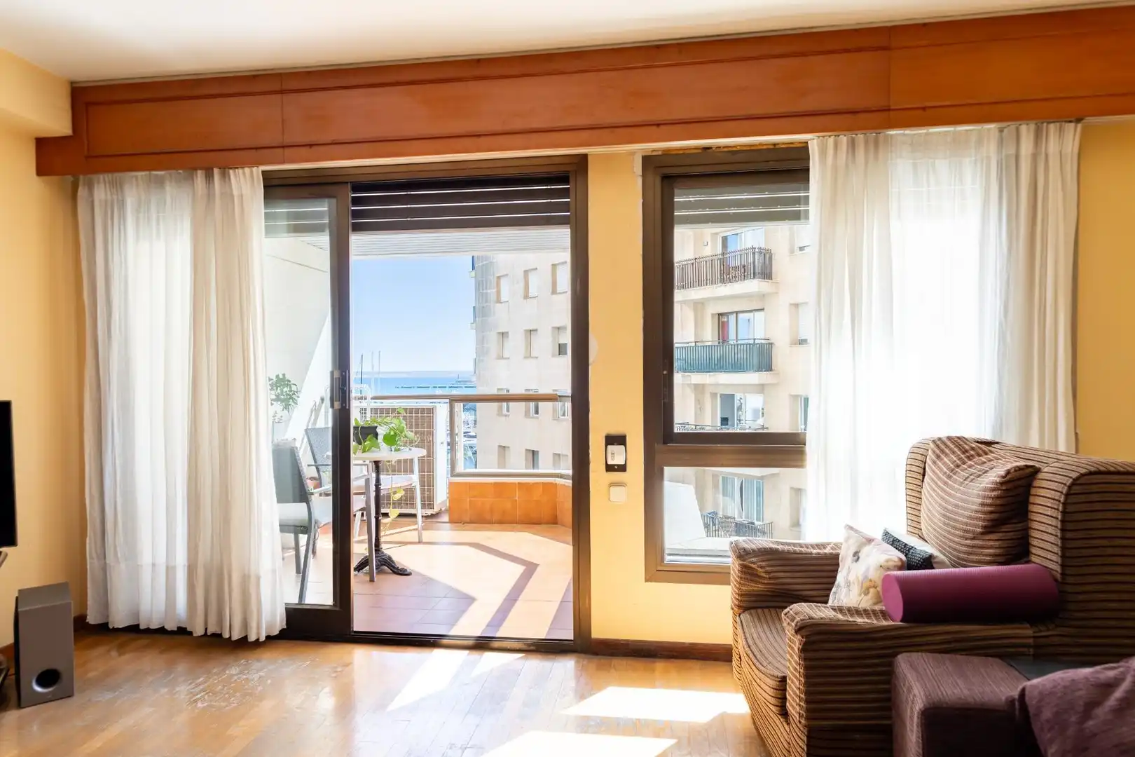 Balcony of Flat for sale in  Palma de Mallorca  with Air Conditioner, Heating and Private garden