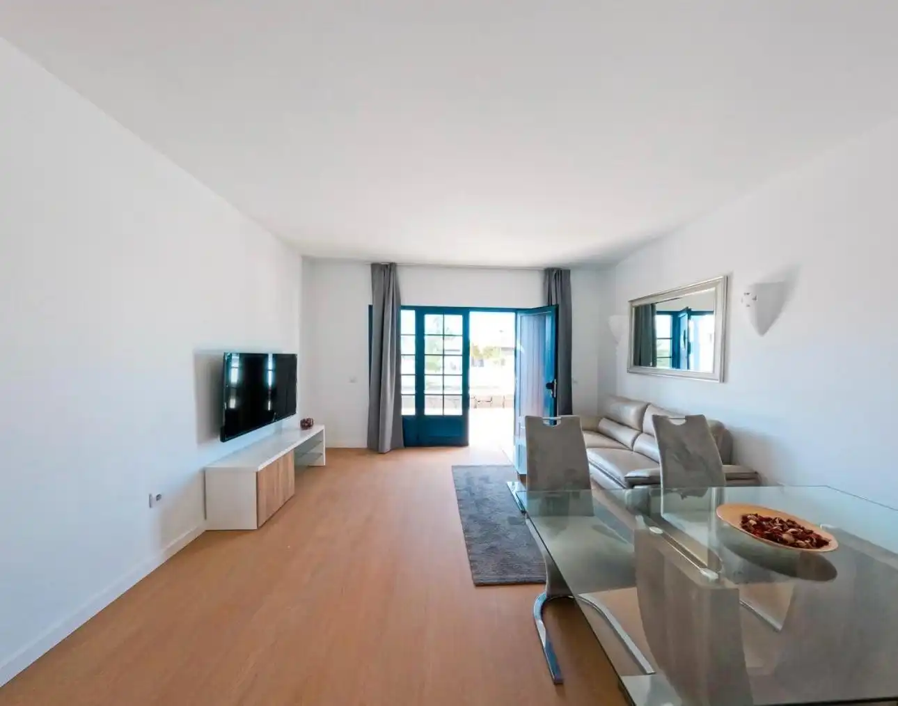 Sala de estar de Casa adosada en venta en Yaiza con Aire acondicionado, Jardín privado y Terraza