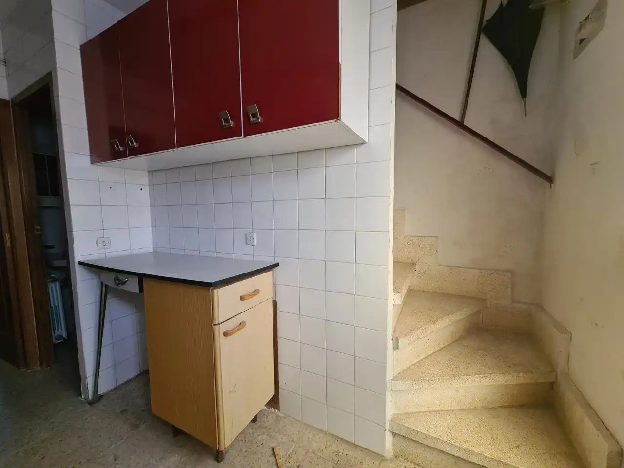 Cocina de Casa adosada en venta en La Adrada  con Balcón