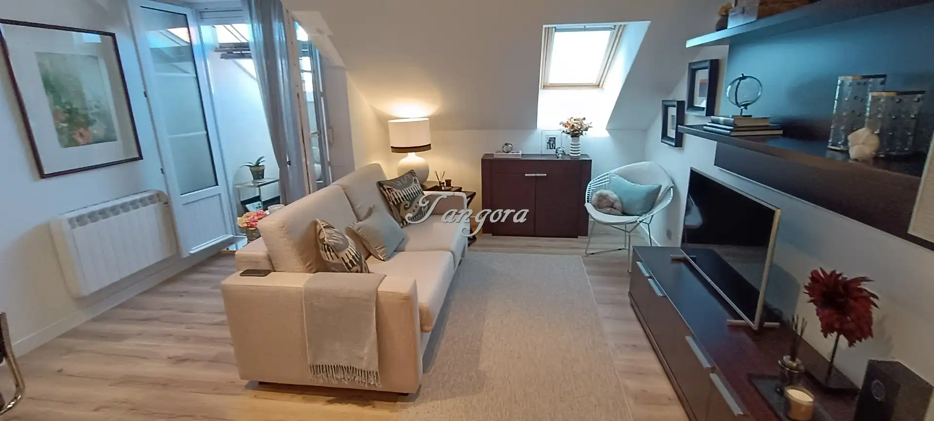 Sala de estar de Ático en venta en Ribamontán al Mar con Calefacción, Jardín privado y Parquet