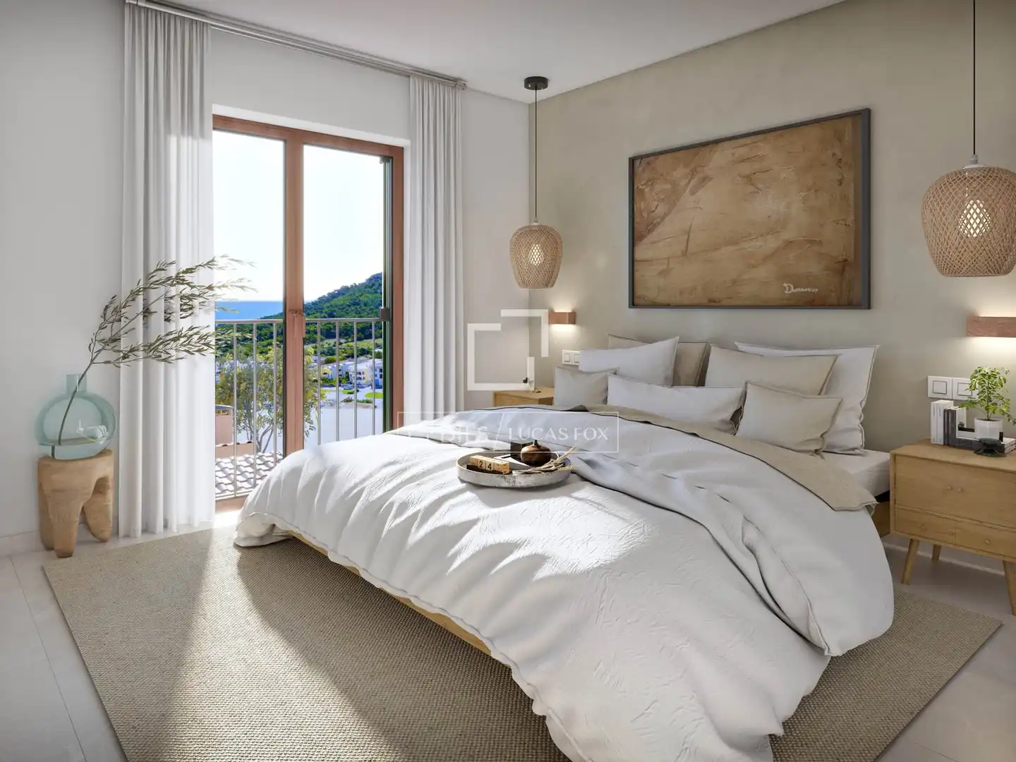 Bedroom of Flat for sale in Capdepera  with Air Conditioner, Heating and Terrace