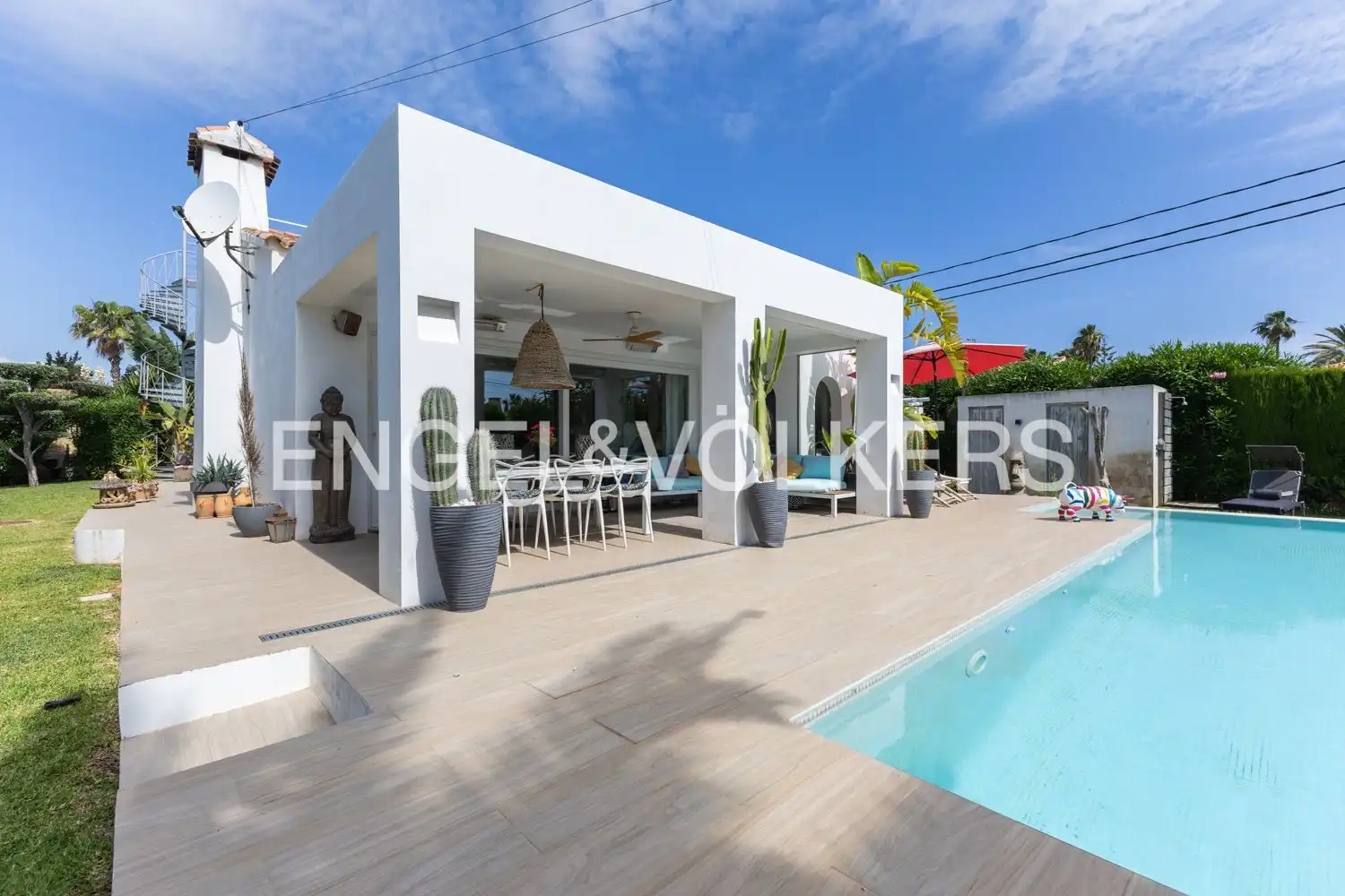 Exterior view of Houses for sale in Dénia  with Air Conditioner, Heating and Private garden
