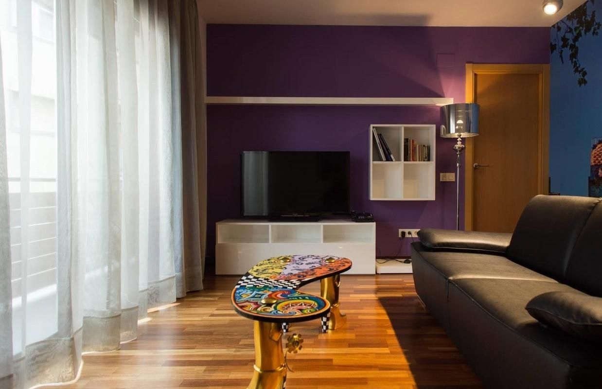 Living room of Flat to rent in Gijón   with Air Conditioner, Heating and Parquet flooring