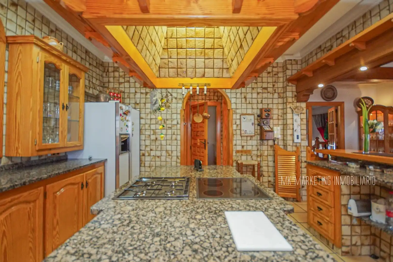 Cocina de Casa o chalet en venta en Mazarrón con Calefacción, Jardín privado y Terraza