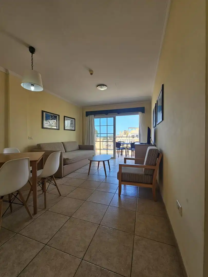 Sala de estar de Ático en venta en Arona con Jardín privado, Terraza y Piscina comunitaria