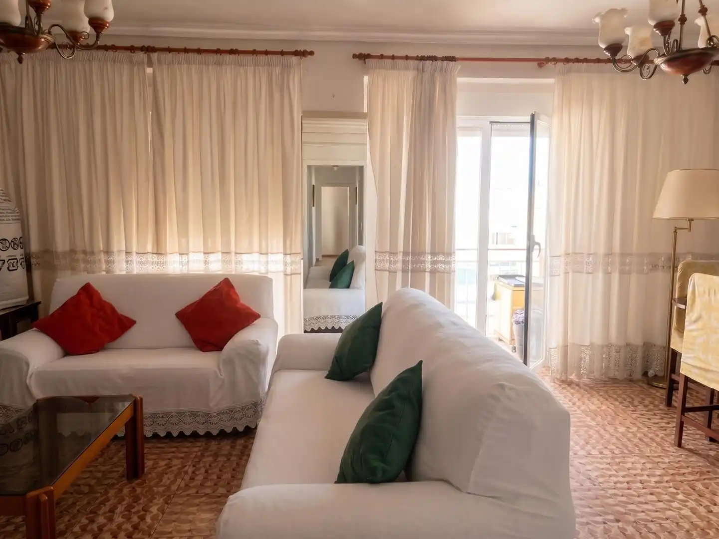 Living room of Flat for sale in Elche / Elx  with Balcony