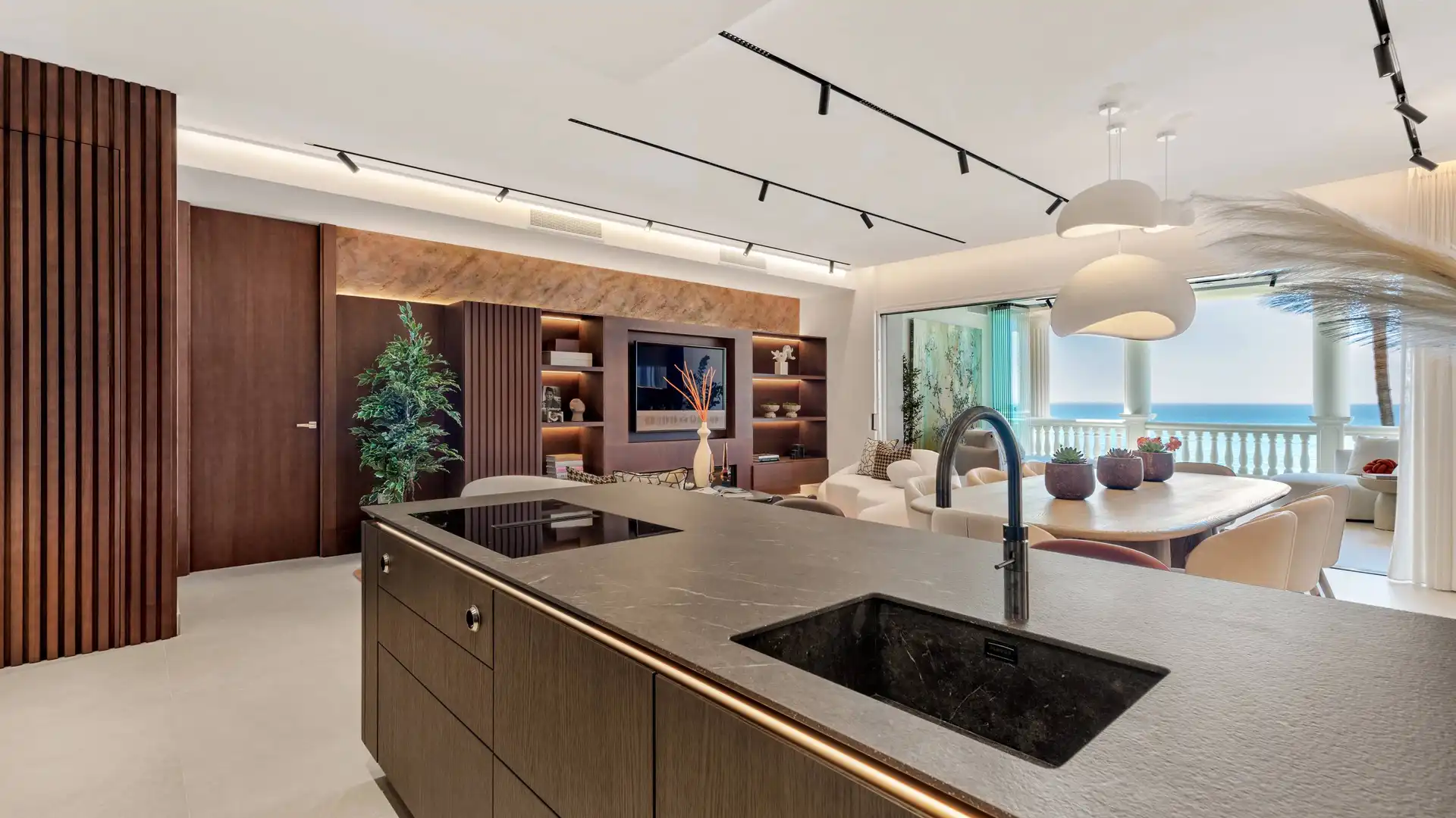 Cocina de Piso en venta en Estepona con Aire acondicionado, Terraza y Trastero