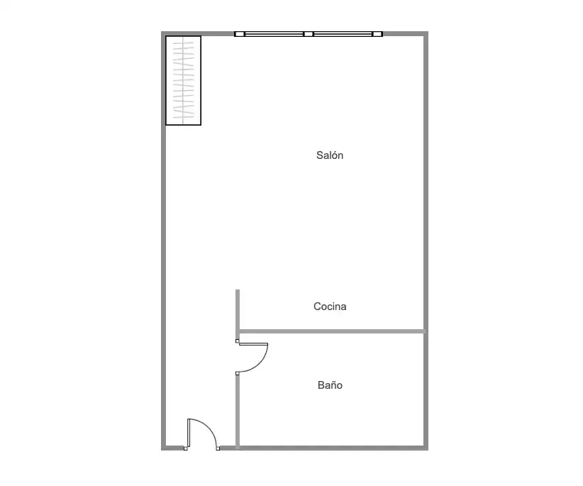 Estudio en venta en Ciudad Real con Aire acondicionado, Calefacción y Amueblado