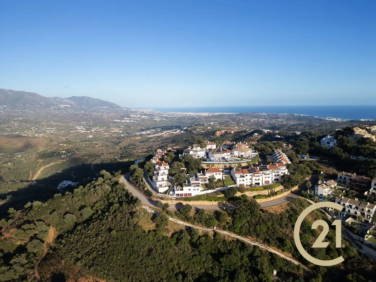 Vista exterior de Casa adosada en venta en Ojén con Aire acondicionado, Calefacción y Jardín privado