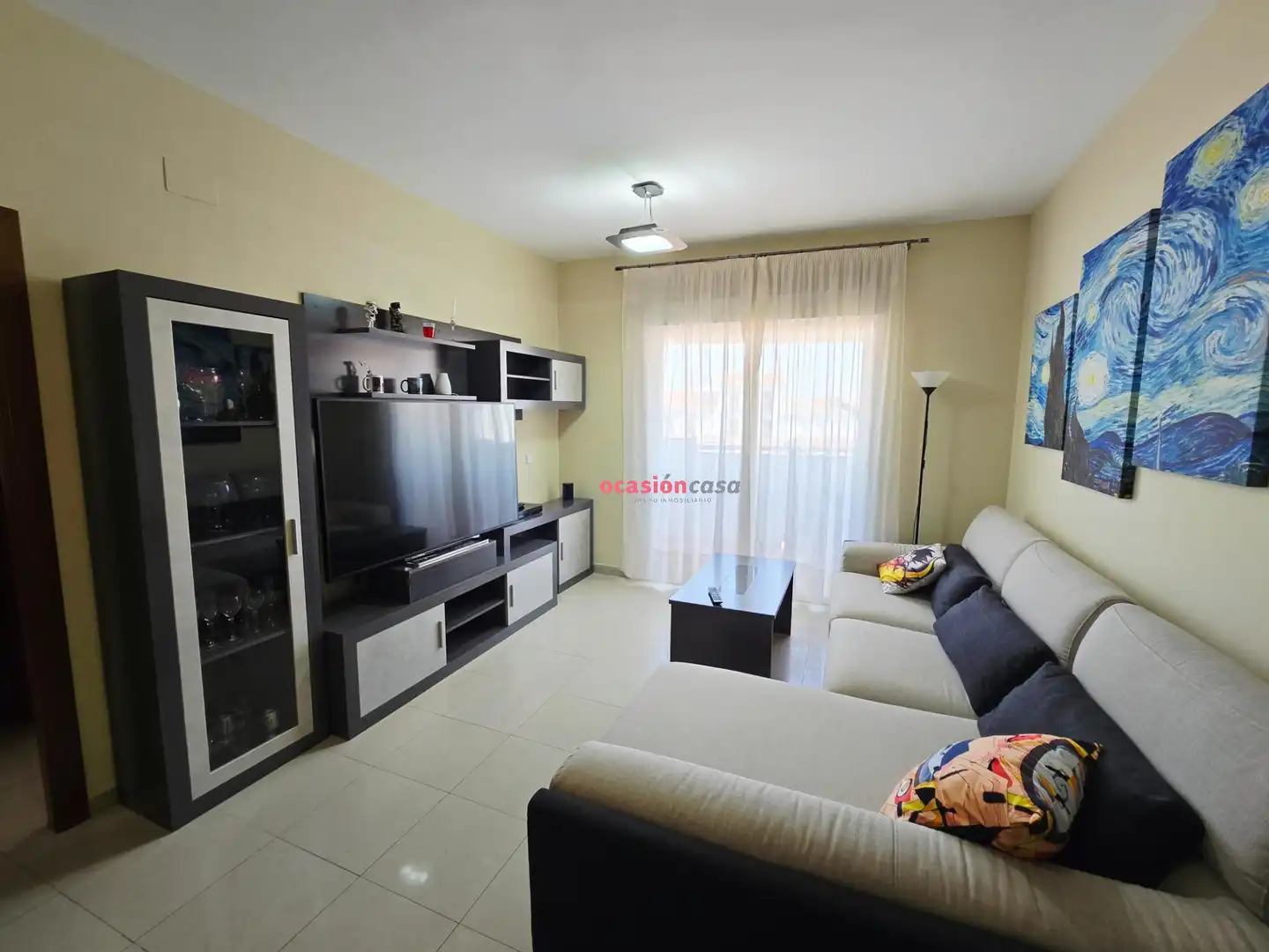 Living room of Flat for sale in Pozoblanco  with Air Conditioner, Heating and Storage room
