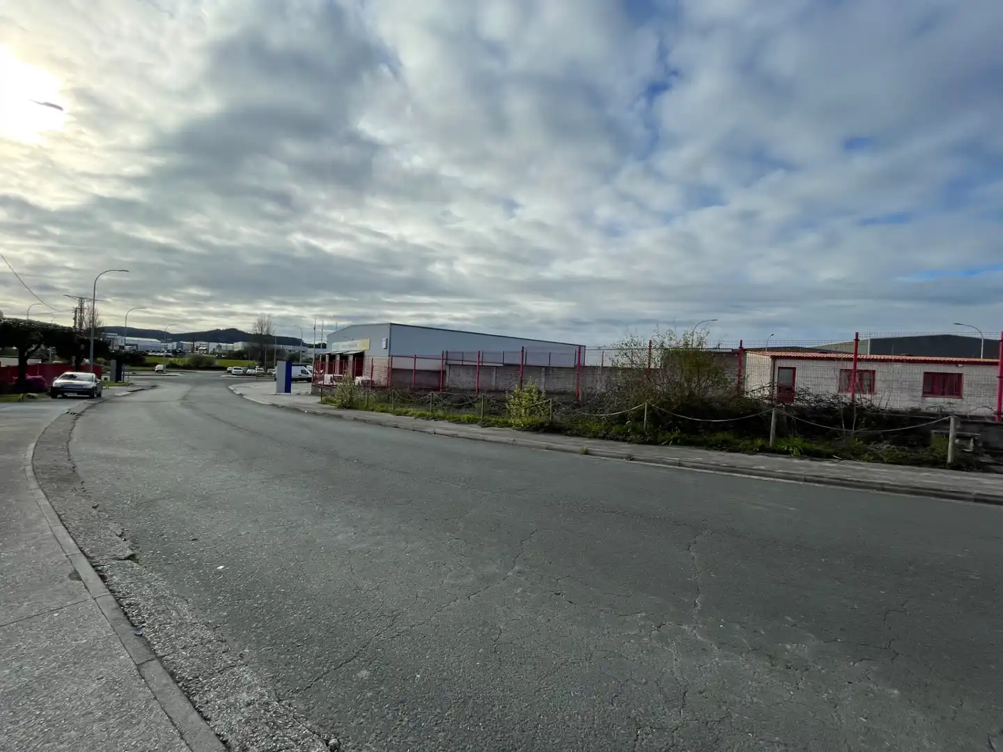 Vista exterior de Terreny industrial en venda en Narón