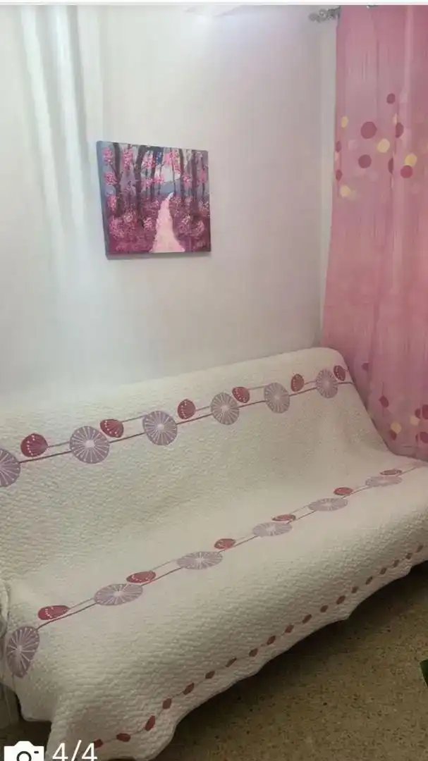 Schlafzimmer von Wohnung zur Miete in Calella mit Balkon