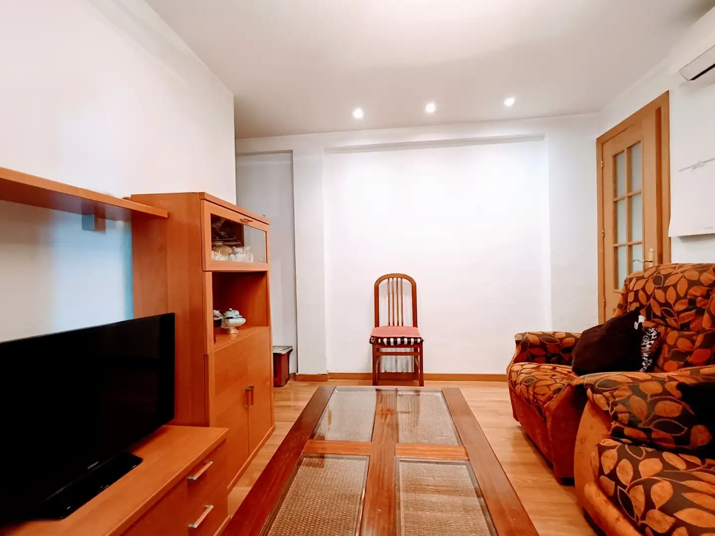 Sala de estar de Piso en venta en  Madrid Capital con Aire acondicionado y Amueblado