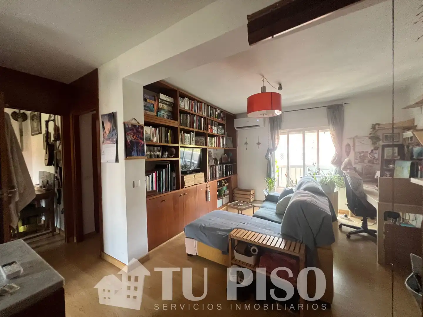 Sala de estar de Piso en venta en Madrid con Calefacción, Terraza y Amueblado