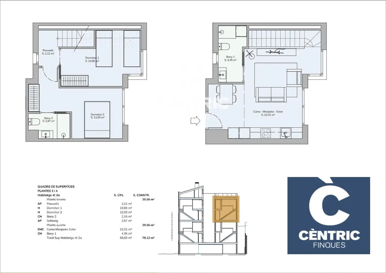 Wohnung zum Verkauf in Terrassa