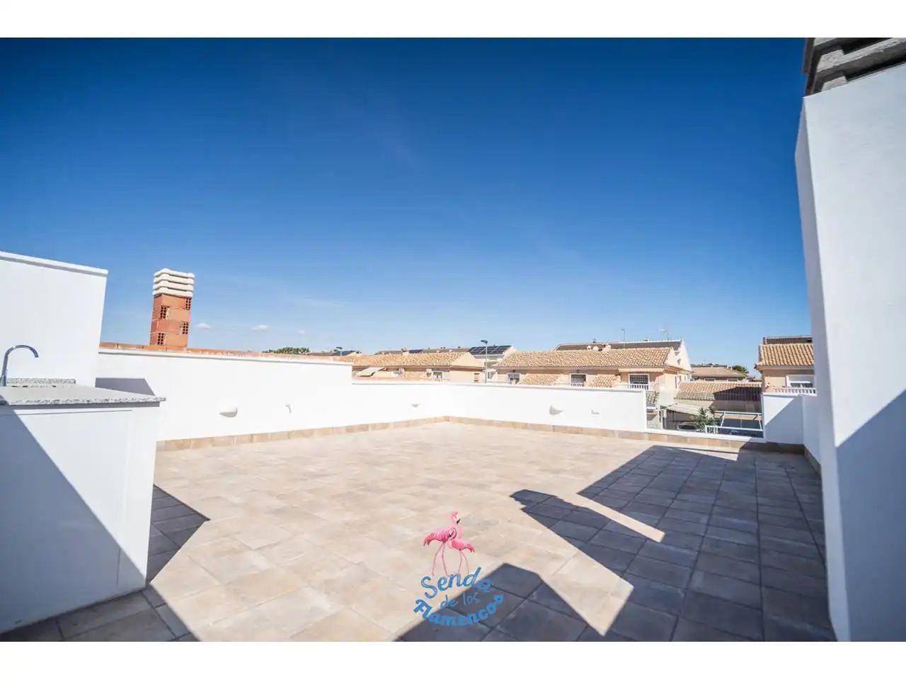 Terrasse von Wohnung zum Verkauf in San Javier mit Klimaanlage, Terrasse und Schwimmbad