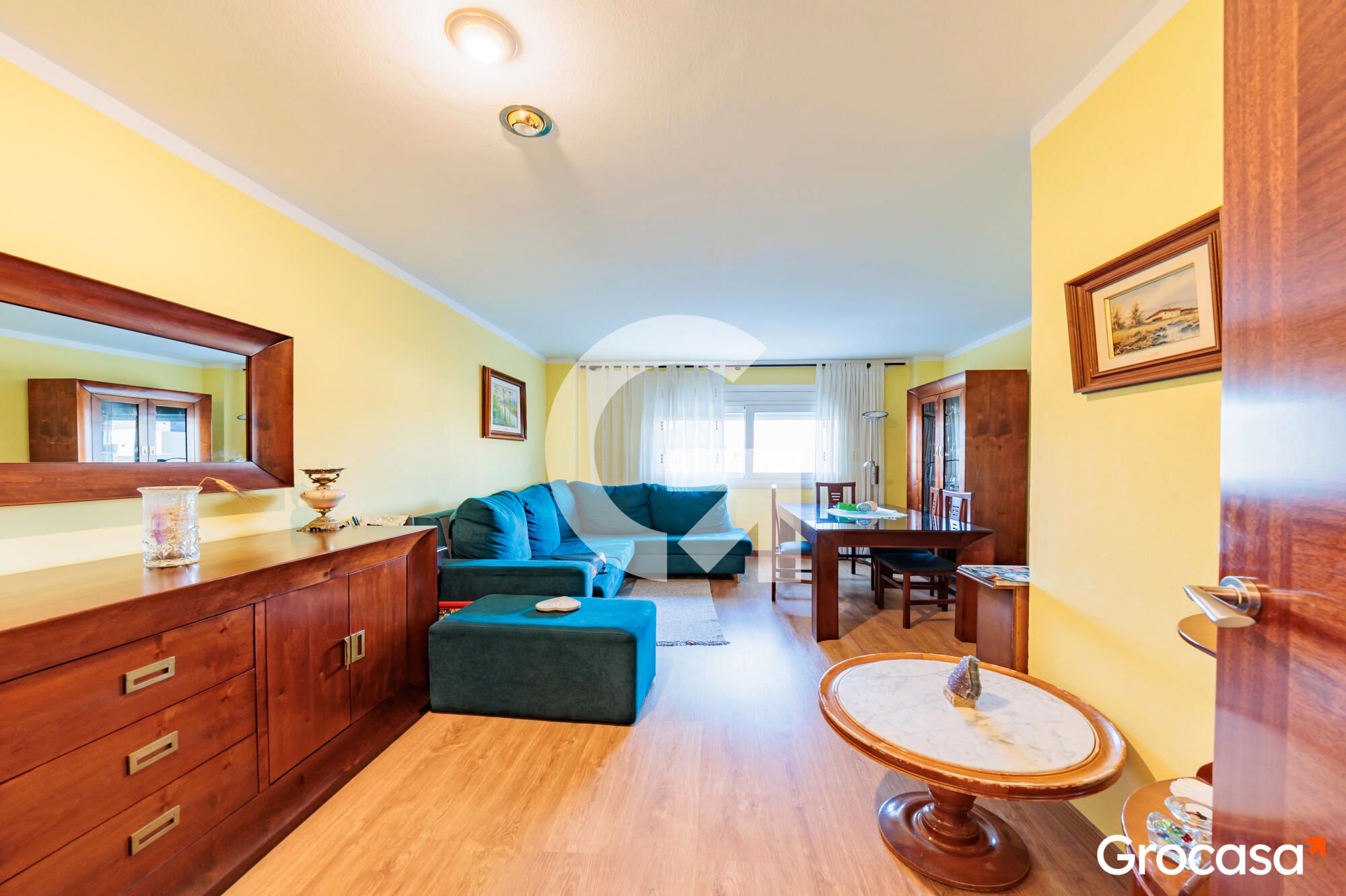 Sala de estar de Piso en venta en Terrassa con Trastero, Horno y Lavadora