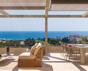 Terrace of Attic for sale in Benalmádena  with Air Conditioner, Heating and Private garden
