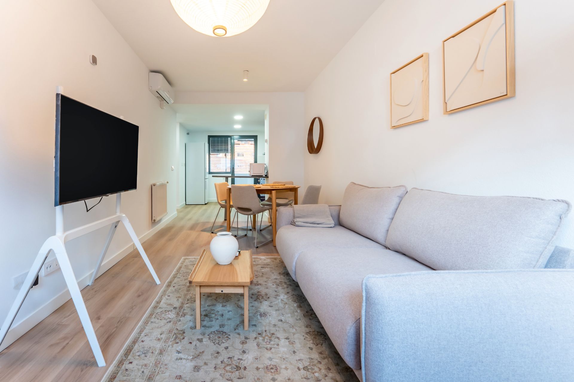 Sala d'estar de Pis de lloguer en Móstoles amb Aire condicionat, Calefacció i Traster