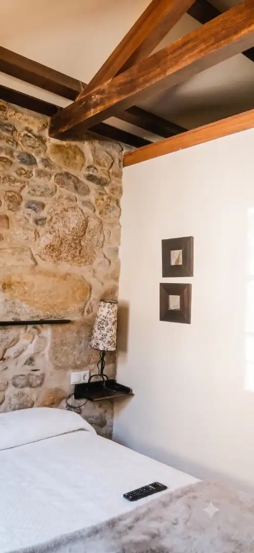 Sala de estar de Casa o chalet en venta en Muros con Amueblado