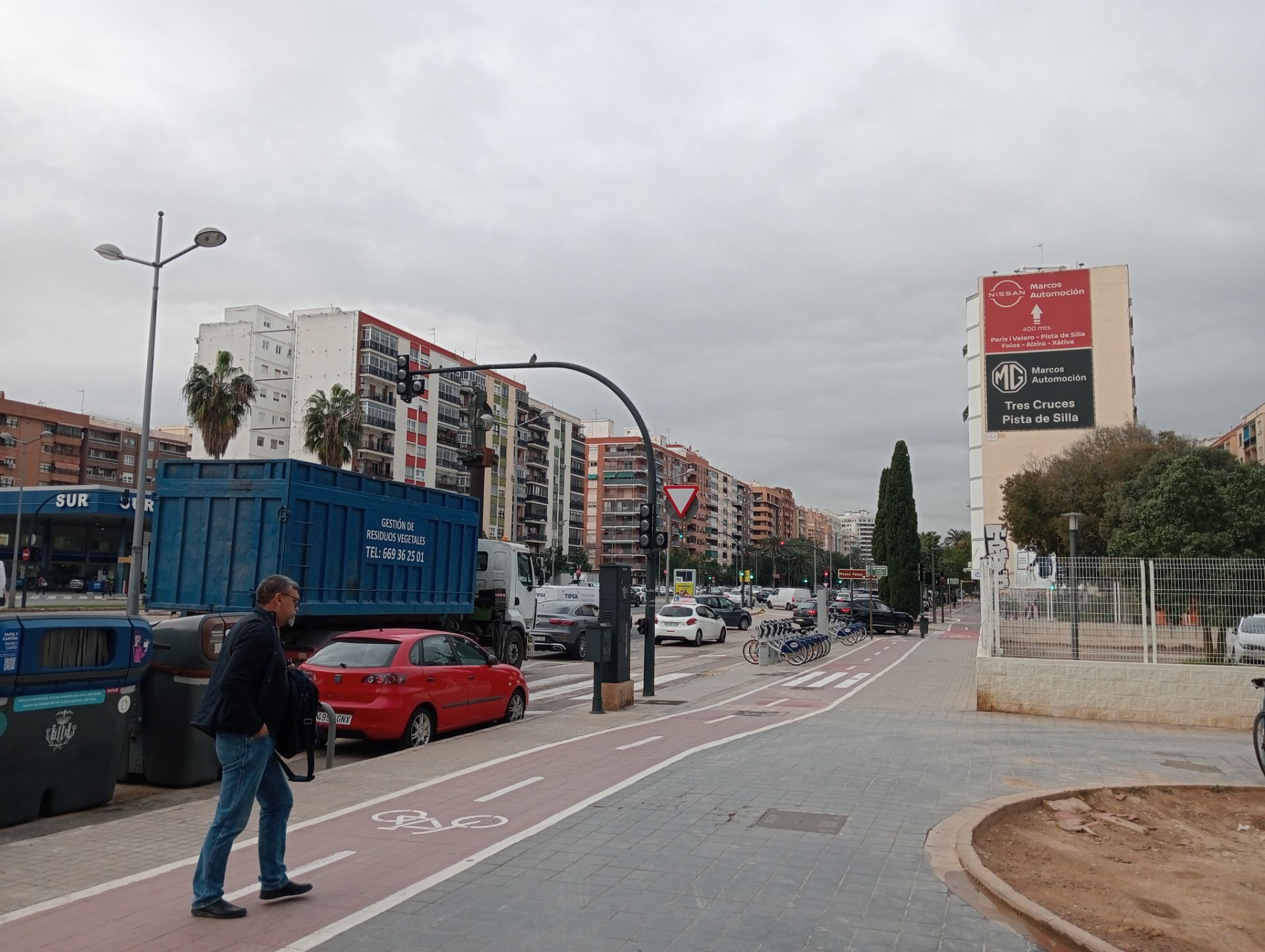 Exterior view of Flat for sale in  Valencia Capital  with Air Conditioner, Furnished and Oven