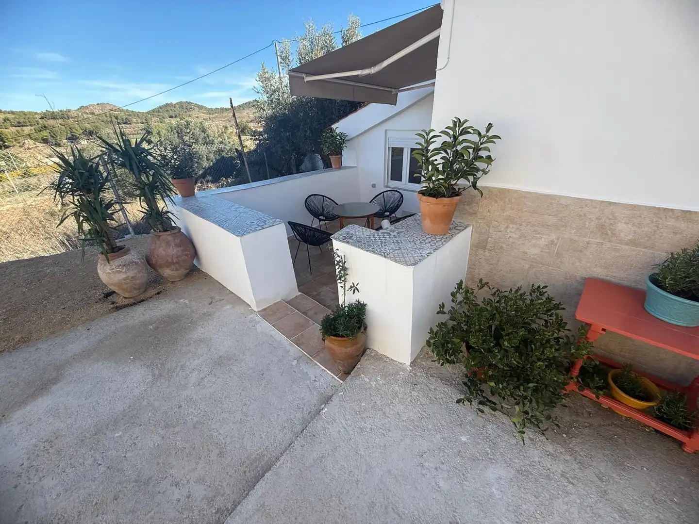 Terrassa de Casa o xalet en venda en Cehegín amb Aire condicionat, Jardí privat i Terrassa