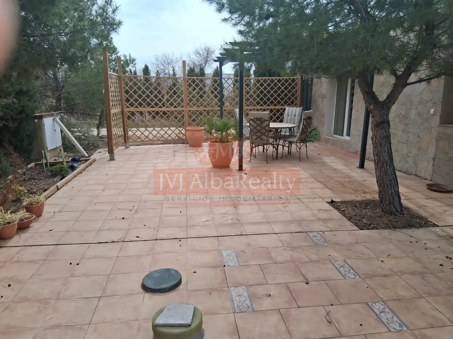 Terrassa de Casa o xalet en venda en Albacete amb Aire condicionat i Piscina